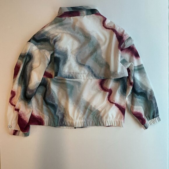 Calia Women’s Windbreaker Jacket – Size M – Watercolor Print – NWT - Picture 2 of 5